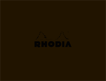 Tablet Screenshot of bloc-rhodia.jp